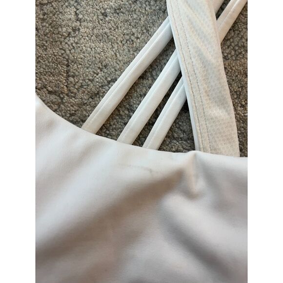 Athleta Train Free Sports Bra Bright White S - Picture 6 of 6